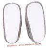 KALLORY 1pair USB Heated Slippers for Soft and Comfortable Electric Foot Warmers Fast Heating USB Foot Warmer Shoes Cozy Home Indoor Supplies and Breathable Design view 4