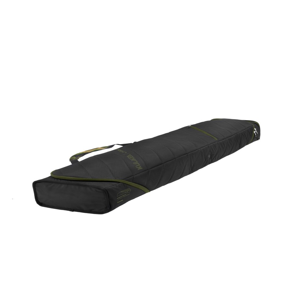 KULKEA JYRKK Padded Snowboard Bag - Snowboard Travel Bag with Internal Pockets for Snowboarding Gear (ECO Black/GEO Camo)