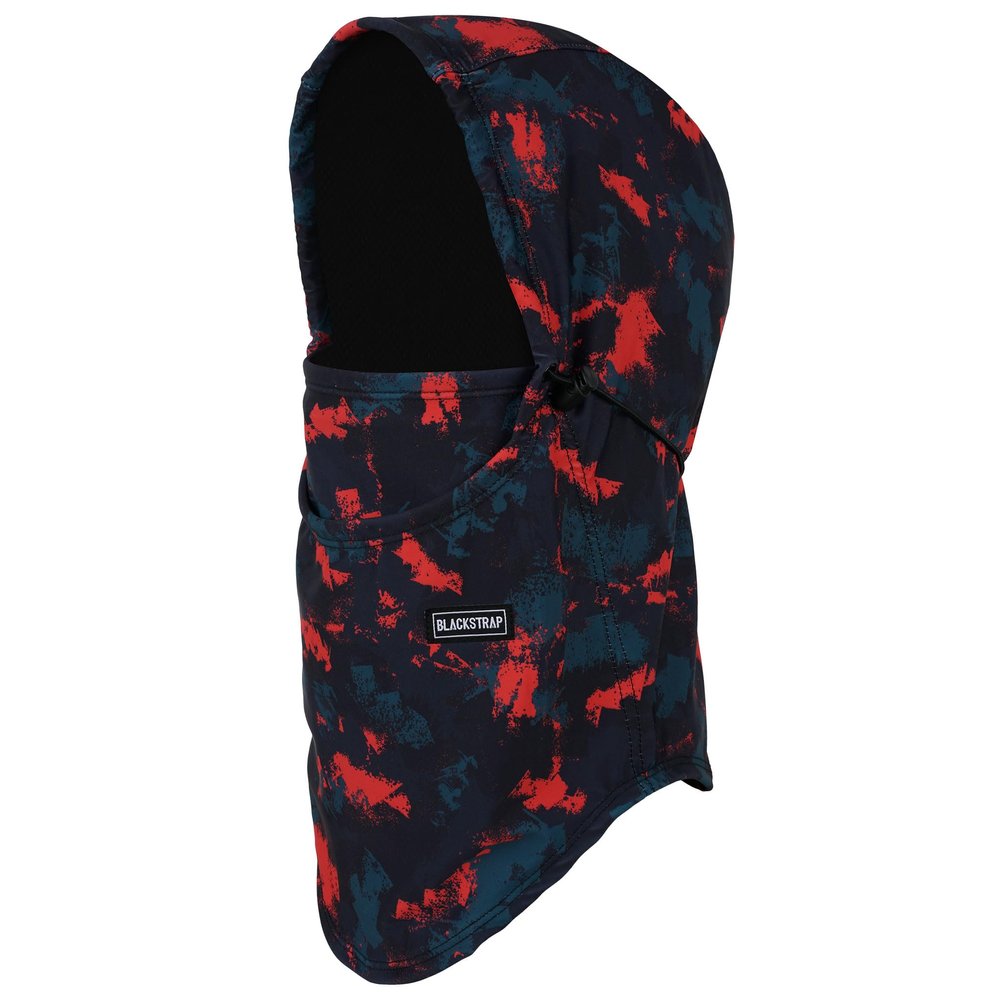 BLACKSTRAP Team Hood Dual Layer Adjustable Balaclava Ski Mask, Over or Under Helmet Compatible, Adult Unisex, One Size Fits All, [Terrain Canyon]