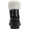 INC Womens Eadin Faux Fur Trim Cushioned Rain Boots Black 6 Medium (B,M) view 3