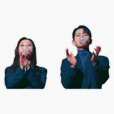 Vincenzo Kdrama Song Joong Ki Jeon Yeo-Been Sticker Vinyl Waterproof Sticker Decal Car Laptop Wall Window Bumper Sticker 5"