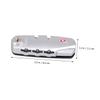 Healifty Portable TSA Approved Combination Lock for Luggage Suitcase and Backpack Resettable Password Lock Digits for Travel Security Silver Color view 3