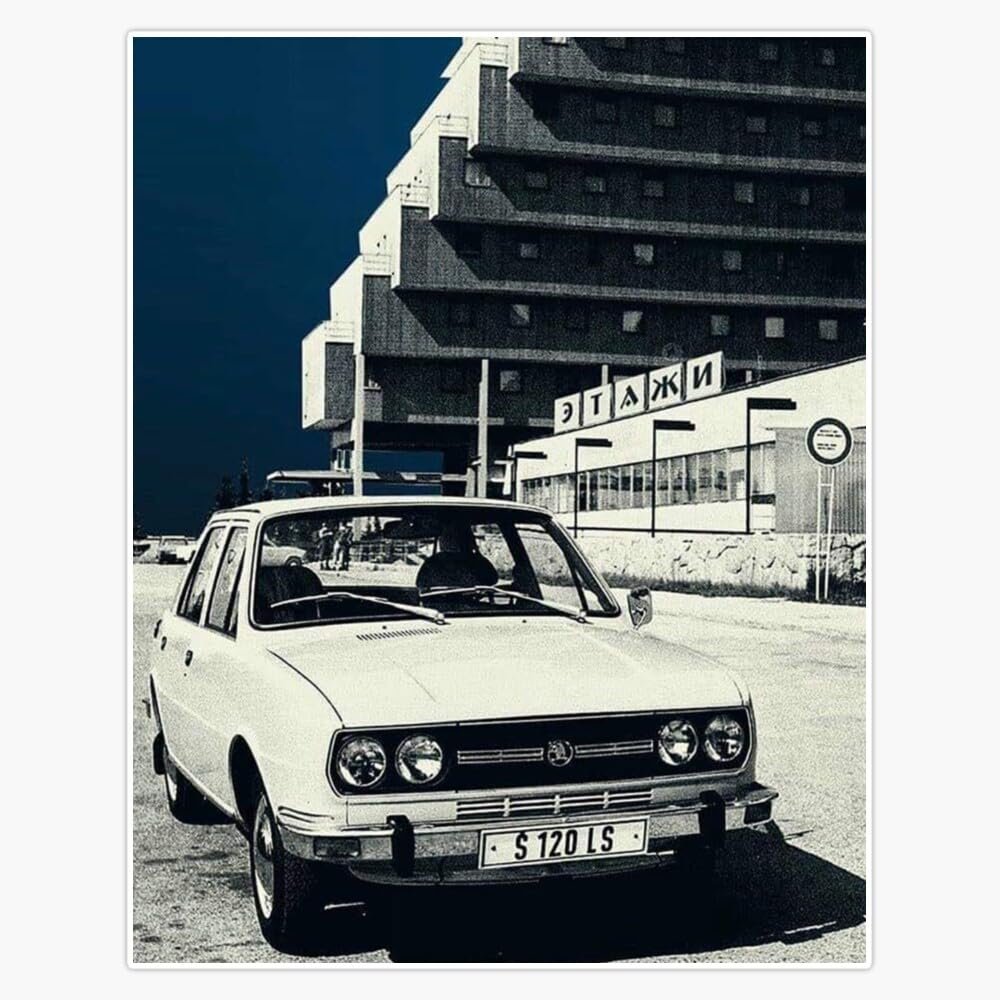 Molchat DOMA - Stairs Graphic Art Sticker Vinyl Waterproof Sticker Decal Car Laptop Wall Window Bumper Sticker 5"