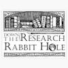 Down The Research Rabbit Hole- Humorous Quote Sticker Vinyl Waterproof Sticker Decal Car Laptop Wall Window Bumper Sticker 5" view 1