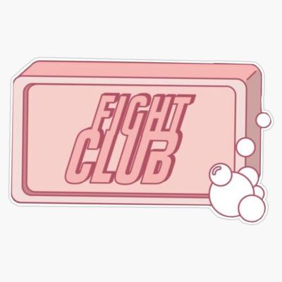 Fight Club Soap Sticker Vinyl Waterproof Sticker Decal Car Laptop Wall Window Bumper Sticker 5"