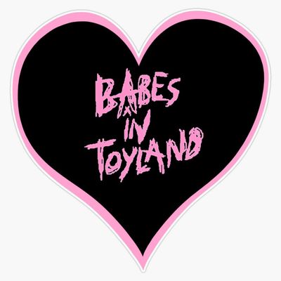 Babes in Toyland Band Sticker Vinyl Waterproof Sticker Decal Car Laptop Wall Window Bumper Sticker 5"