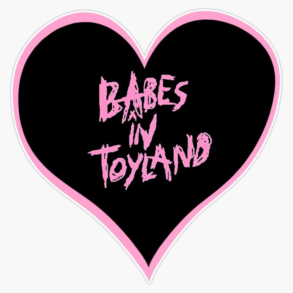 Babes in Toyland Band Sticker Vinyl Waterproof Sticker Decal Car Laptop Wall Window Bumper Sticker 5"