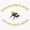 If You Can Play It Slowly You Can Play It Quickly - Twoset Violin Sticker Vinyl Waterproof Sticker Decal Car Laptop Wall Window Bumper Sticker 5" view 1