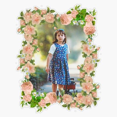Matilda Aesthetic Sticker Vinyl Waterproof Sticker Decal Car Laptop Wall Window Bumper Sticker 5"