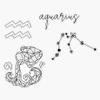 Aquarius Pack Sticker Vinyl Waterproof Sticker Decal Car Laptop Wall Window Bumper Sticker 5" view 1