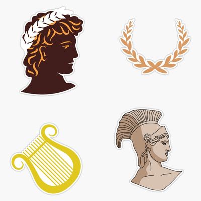 Packet The Song of Achilles Sticker Vinyl Waterproof Sticker Decal Car Laptop Wall Window Bumper Sticker 5"