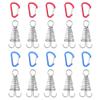 Comimark 10 PCS Outdoor Extended Stainless Steel Ground Nails - Perfect for Plank Deck Boards, Rope Buckles & Camping Tents! view 1