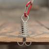 Comimark 10 PCS Outdoor Extended Stainless Steel Ground Nails - Perfect for Plank Deck Boards, Rope Buckles & Camping Tents! view 2