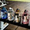 Large Capacity Fitness Sports Water Bottle, Water Bottle, Water Bottle, Straw, Portable Handle, Plastic Space Cup view 2