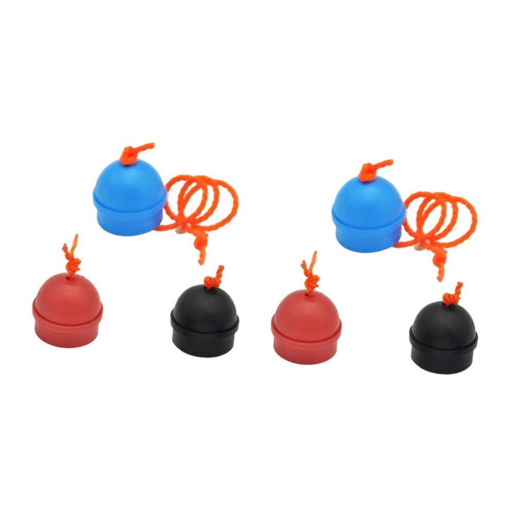 BESPORTBLE 6pcs Pool Chalk Holder Cue Chalk Holder for Billiards Snooker Pool Cue Billiards Accessories