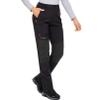 Asfixiado Womens Snow Ski Pants Waterproof Hiking Fleece Lined Insulated Softshell Outdoor Pants Snowboard Zipper Bottom Leg #6081-Black-6 view 1