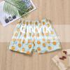 Cinvik Mens Boxer Shorts Pajamas Orange Male Boxers Underwear Soft Organic Cotton Sleep Short Cool Loose Boxers for Men Small view 3