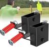 2x4 Steel Target Hanger | AR500 2x4 Shooting Target Stand Brackets | Targets Holders for Shooting | Steel Gong Targets Conversion Adapter for Range | Indoor | Outdoor 2 Pack view 1