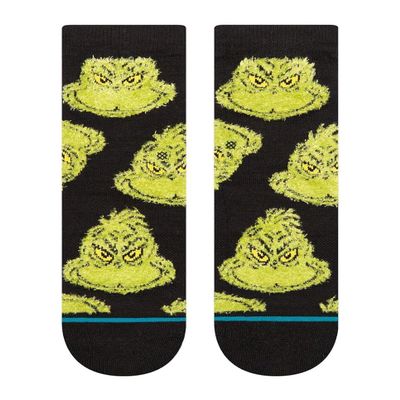 Stance x The Grinch "Mean One" Kids Nylon Blend Crew Socks