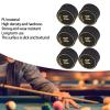 AMONIDA Pool Cue Tips, 6PCS Pool Cue Tips Professional Pool Cue Tips Replacement Billiard Pool Cue Tips Replacement Multi Layers Billiard Pool Cue Tips Replacement for Pool Cues and Snooker 14mm view 2