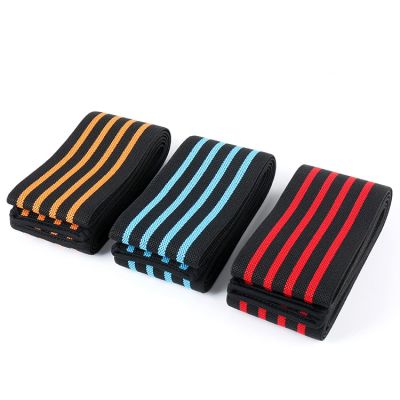 ZFish Bandages, Knee Pads, Athletic Straps, Suitable for Gym Weight Lifting, Squatting, Strength Training, Basketball, Etc. blackandredstripes