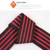 ZFish Bandages, Knee Pads, Athletic Straps, Suitable for Gym Weight Lifting, Squatting, Strength Training, Basketball, Etc. blackandredstripes view 3