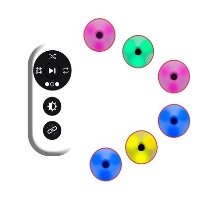 McbeAn Reaction Training Light, Agile Reaction Speed Training Equipment, 4 Modes Remote Control and 4 Light Color, Close Range Induction Off Lamp, for Physiotherapy, Physical, Hand-Eye Coordination