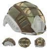 FAST Tactical Helmet Protective Cover,Airsoft Paintball Military 500D Nylon Camouflage Cloth Adjustable Elastic Fixed Straps Helmet Cover (FG) view 1