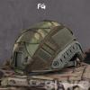 FAST Tactical Helmet Protective Cover,Airsoft Paintball Military 500D Nylon Camouflage Cloth Adjustable Elastic Fixed Straps Helmet Cover (FG) view 2