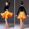 Latin Dance Kids Dresses for Girls Long Sleeve Dress Ballroom Competition Party Stage Performance Practice Costumes,A4,170 view 2