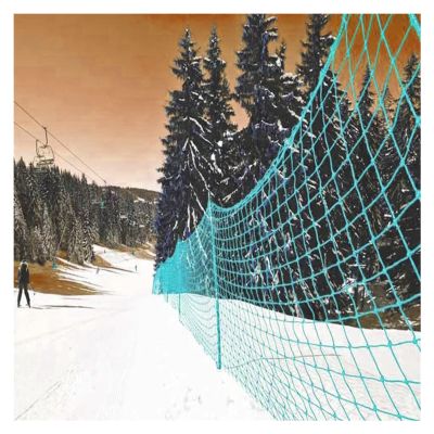 LVLDAWA Sports Barrier Net, Portable High Impact Soccer Practice Protection Screen, Free DIY Playground Safety Backstop Barricade for Backyard Park (Color : Green, Size : 1.5X30m-(7cm))