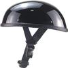 YMKJGZS Riding Beanie Motorcycle Half Helmet Open Face Motorbike Helmet, DOT Approved Low Profile Chopper Motorcycle Half Helmet for Men and Women Chopper Moped Scooter ATV (C,L) view 1