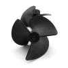 OLOONG Boats 2mm Shaft 3-Blades Propellers RC Model Boat Wearproof 40mm Diameter Nylon Paddle RC Ship Paddle Supplies 91AE Ship's Supplies view 4