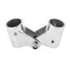OLOONG Boats Stainless Steel Folding Swivel Joints for Marine Yachts Ship Rail Pipe Fittings 22-25mm Ship Pipe Joints Ship Rail Pipe Fittings Ship's Supplies (Color : 22mm) view 1