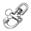 OLOONG Boats 1Pcs Fender Hook Stainless Steel Closed Open Type Polish Marine Sailboat Hardware Fender Hook Ship Accessories Spring Buckle Ship's Supplies view 3