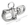 OLOONG Boats 1Pcs Fender Hook Stainless Steel Closed Open Type Polish Marine Sailboat Hardware Fender Hook Ship Accessories Spring Buckle Ship's Supplies view 4