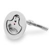 OLOONG Boats Metal Boat Cam Deck Box Latch Lock Marine Hatch Flush Pull Lift Ships Handle Ring for Cabins Compartments Fishing Ship's Supplies view 2