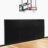 Gym Wall Pads, Protective Wall Padding for Gym, Boxing, Garage, Basement, Kids Playroom, Basketball Court Wall-Mounted Hoop, 2" Thick Wall Cushion Mat Black, Durable & Easy Cleaning, 2FTx6FT/PCS view 1