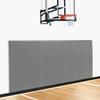 Gym Wall Pads, Protective Wall Padding for Gym, Boxing, Garage, Basement, Kids Playroom, Basketball Court Wall-Mounted Hoop, 2" Thick Wall Cushion Mat Gray, 2FTx5FT/PCS view 1