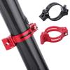 catazer Aluminium Alloy Bicycle Front Derailleur Adjustable Braze On Adapter for Clamp 31.8mm/ 34.9mm - Compatible with Shimano Sram (Black,31.8mm) view 3