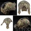 SIANKO MK Tactical Helmet Protective Cover,Airsoft Paintball Hunting Military Helmet Multifunctional Modular Accessories (Grey) view 4