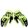 EXCEREY Square Grid MTB Motorcycle Bicycle Full Finger Off-Road Racing Gloves Outdoor Sports for Men Women & Mountaineering (Fluorescent Green, S) view 1