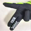 EXCEREY Square Grid MTB Motorcycle Bicycle Full Finger Off-Road Racing Gloves Outdoor Sports for Men Women & Mountaineering (Fluorescent Green, S) view 4