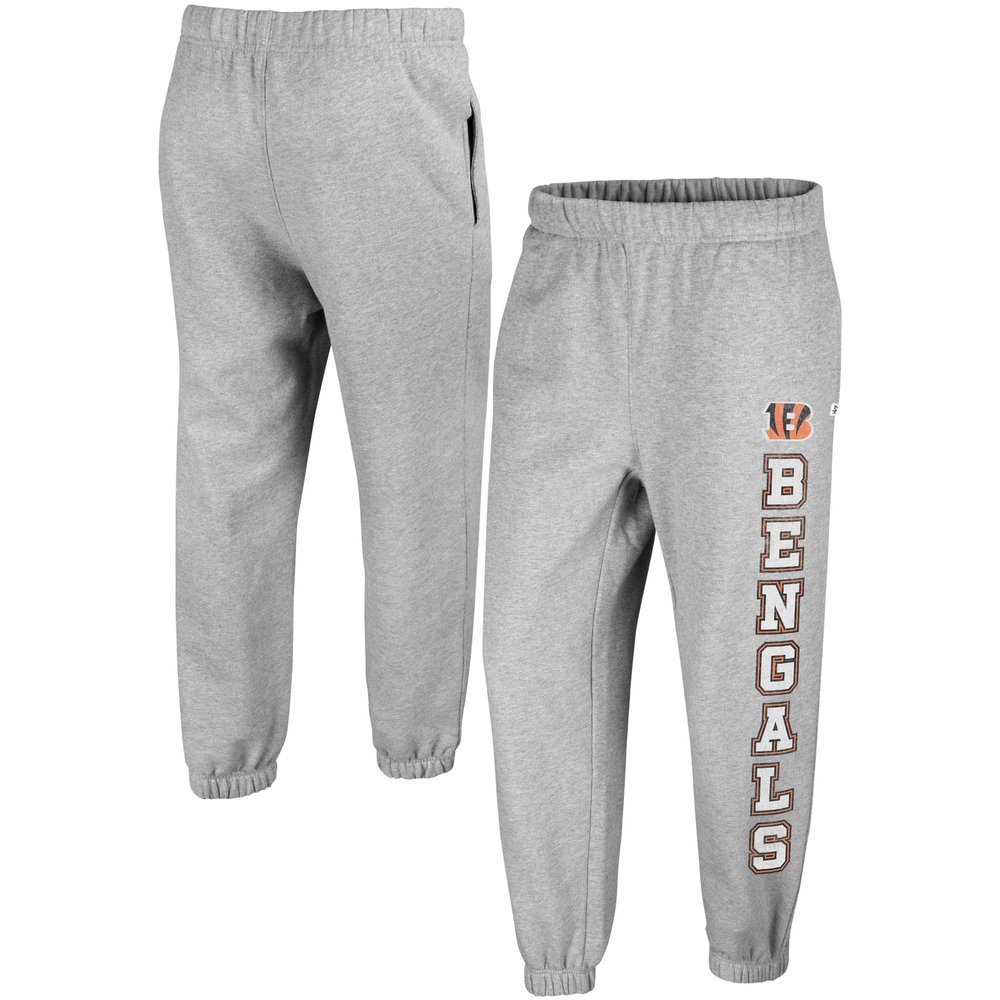 47 Women's Gray Cincinnati Bengals Double Pro Harper Jogger Sweatpants