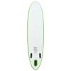 GOLINPEILO Inflatable Stand Up Paddleboard Water Sport Set for All Skill Levels Included with Surf Board, Aluminum Oar, Removable Fin, High Pressure Hand Pump... Green and White 118.1"x28.3"x3.9" -AA view 4