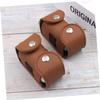 BESPORTBLE 5pcs Golf Ball Holder Storage Pouch for Golfs Portable Pu Bag Essential view 2