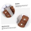 BESPORTBLE 5pcs Golf Ball Holder Storage Pouch for Golfs Portable Pu Bag Essential view 3