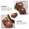 BESPORTBLE 5pcs Golf Ball Holder Storage Pouch for Golfs Portable Pu Bag Essential view 4