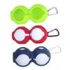 Kisangel 9pcs Golf Ball Markers Portable Ball Case Keyring Holder Carry Net Bag view 3