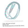 Kisangel Adjustable Rope for Sports Fitness Skipping Rope for Workout Easy to Carry view 3